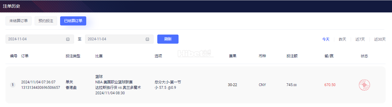 NBA下注达拉斯独行侠第一节小分收米了