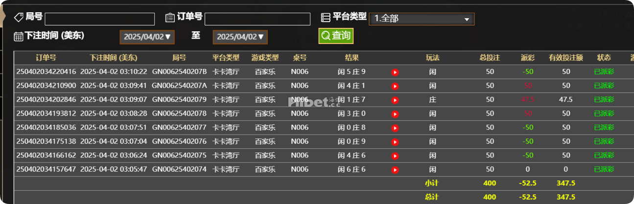 百家乐还是小亏损几十块